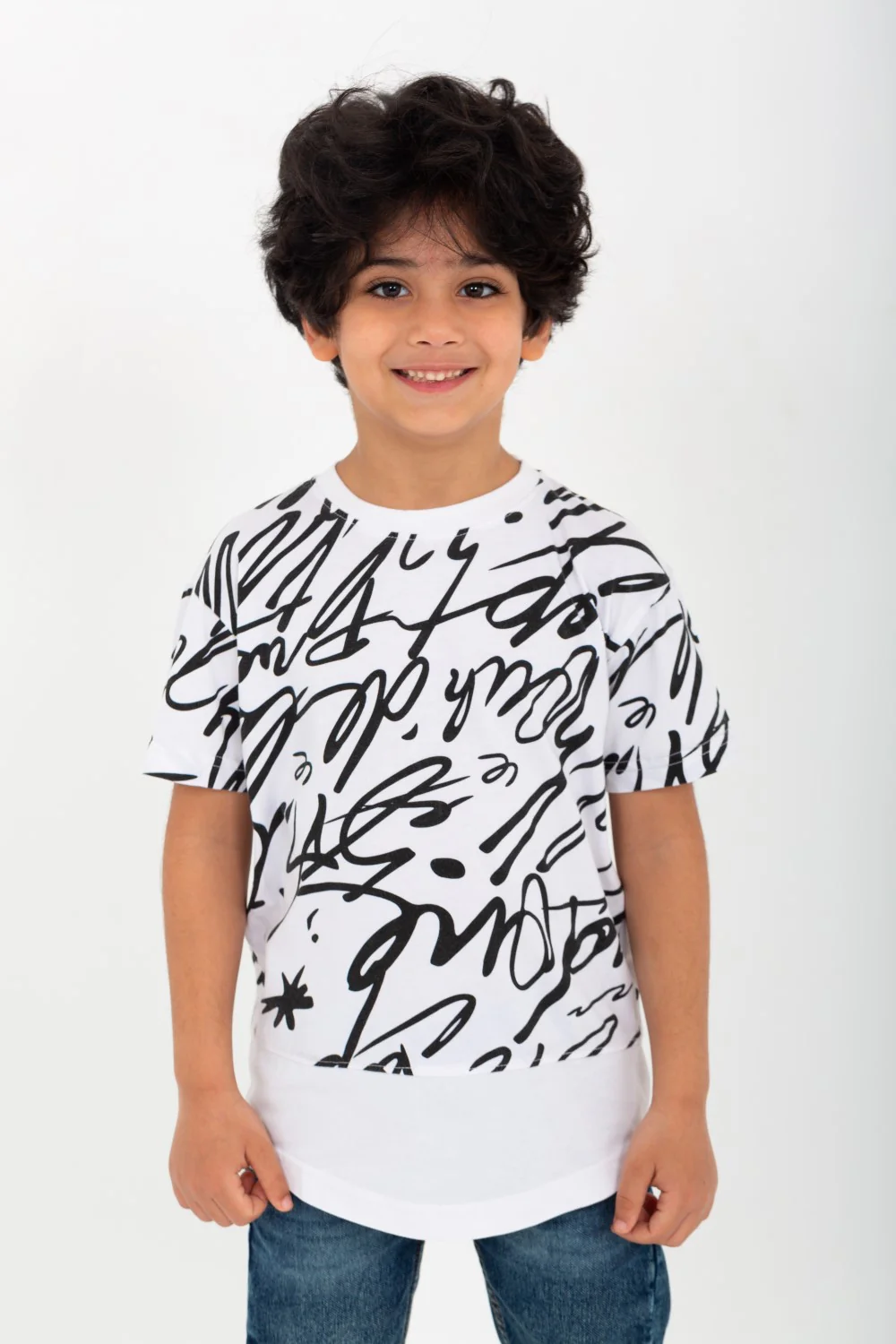 Boys' Half-Sleeve T-shirt Printed With A Comfortable Fit - Image 6