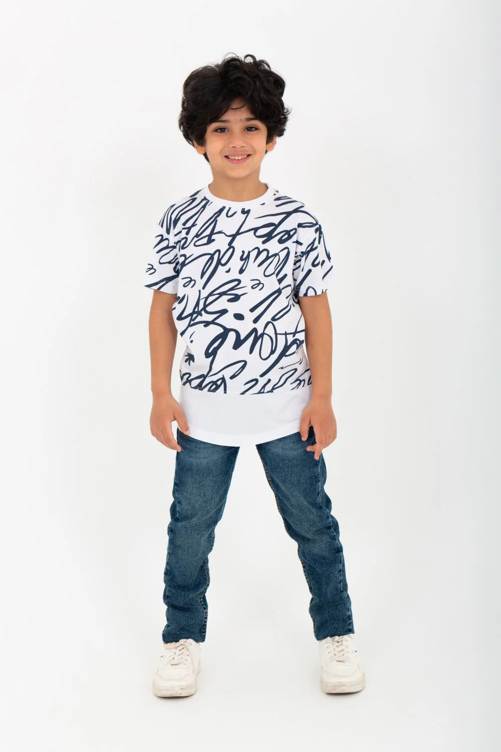 Boys' Half-Sleeve T-shirt Printed With A Comfortable Fit - Image 7