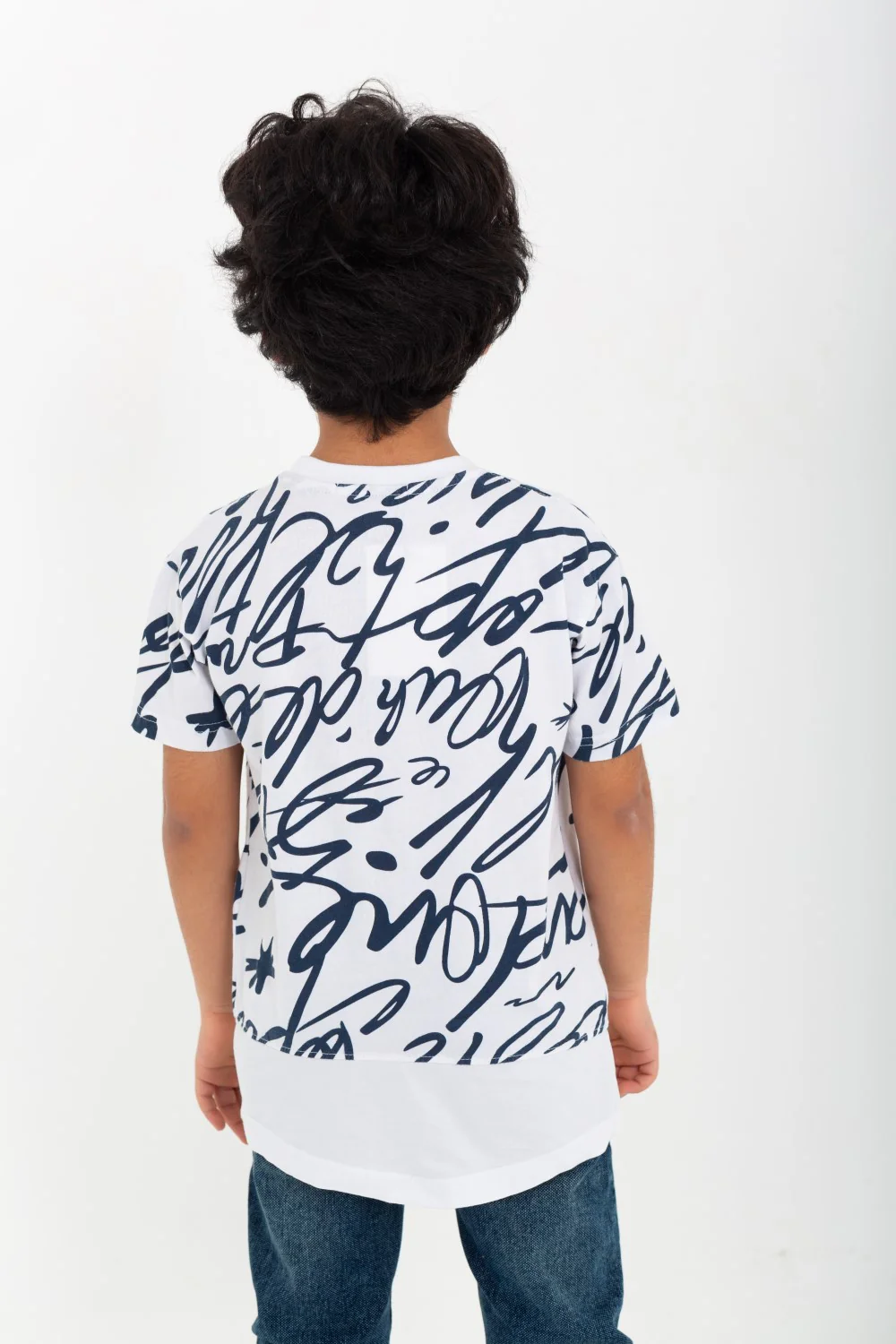 Boys' Half-Sleeve T-shirt Printed With A Comfortable Fit - Image 8