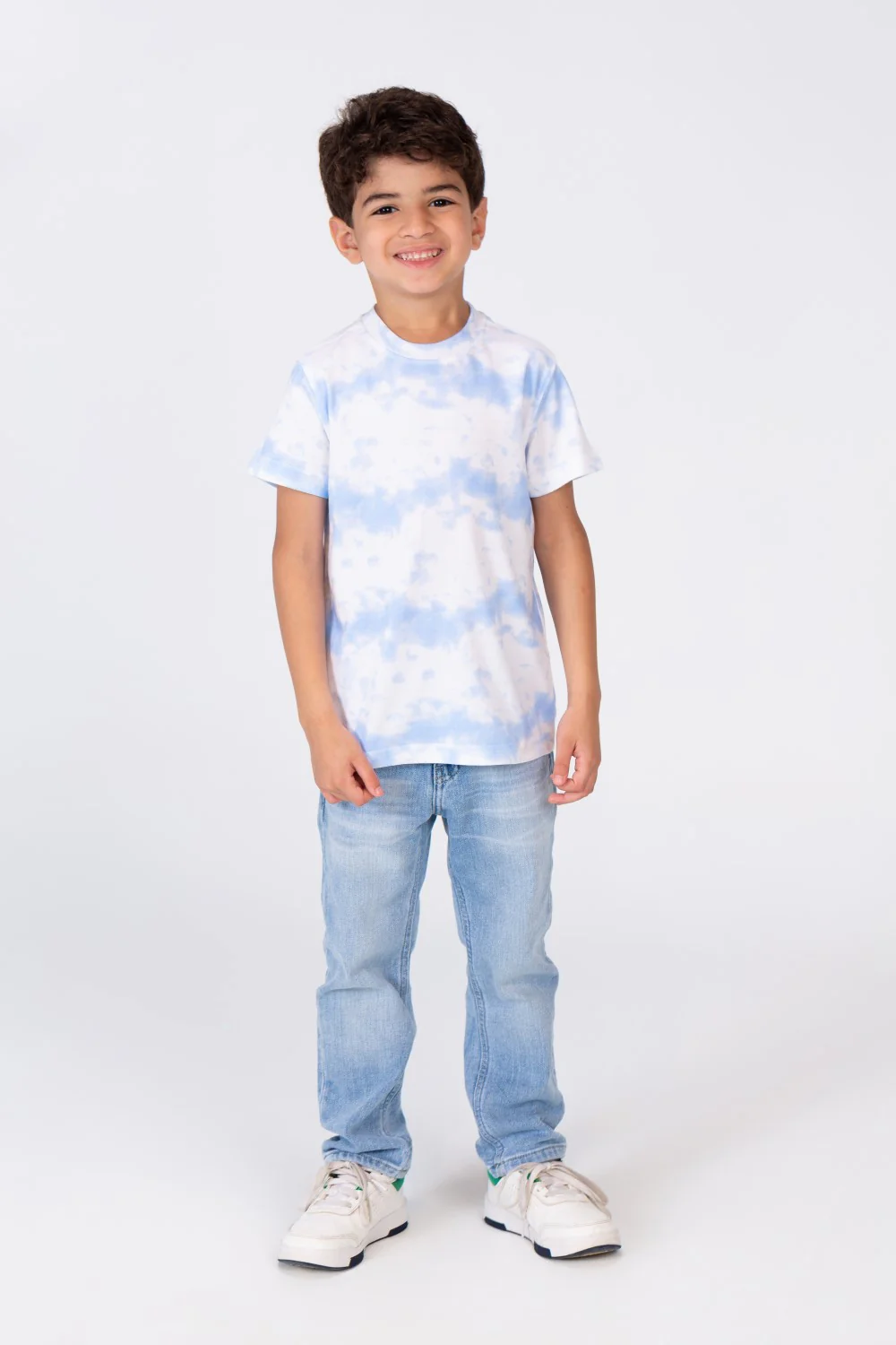 Boys Half Sleeve T-shirt With A Unique Cut And Trendy Colors - Image 3