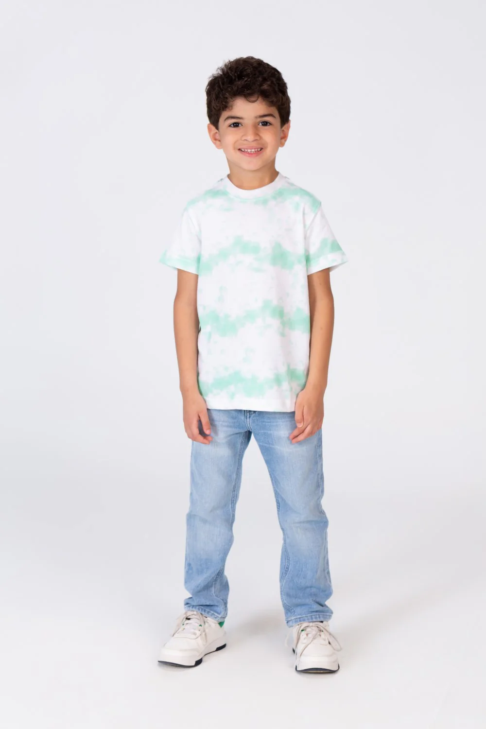 Boys Half Sleeve T-shirt With A Unique Cut And Trendy Colors - Image 4