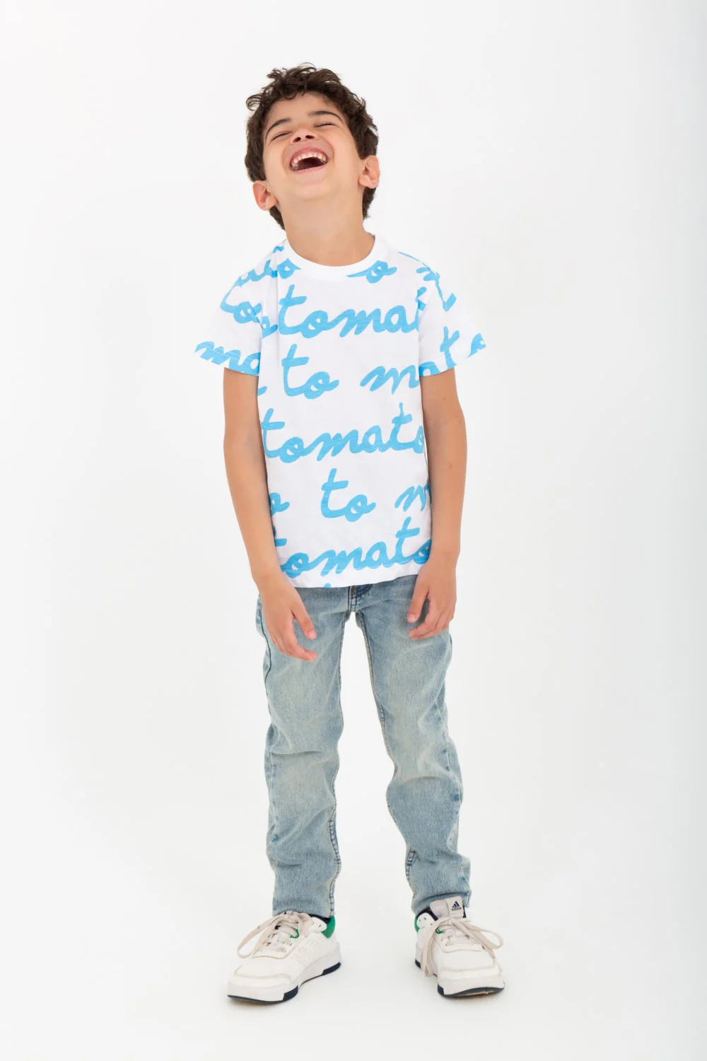 Boys' Half-Sleeve T-shirt With Tomato Printed  And A Comfortable Material - Image 3
