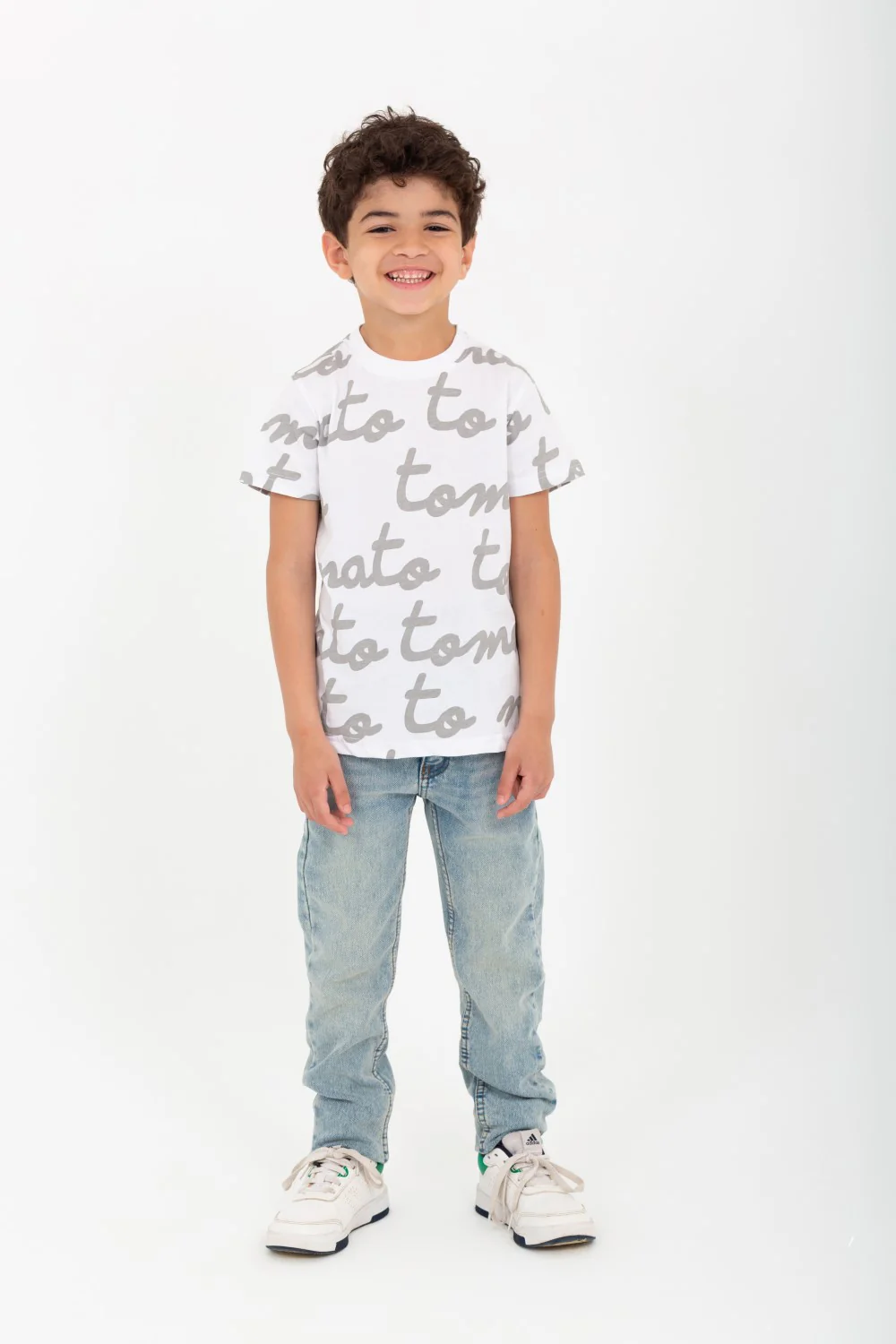 Boys' Half-Sleeve T-shirt With Tomato Printed  And A Comfortable Material - Image 6