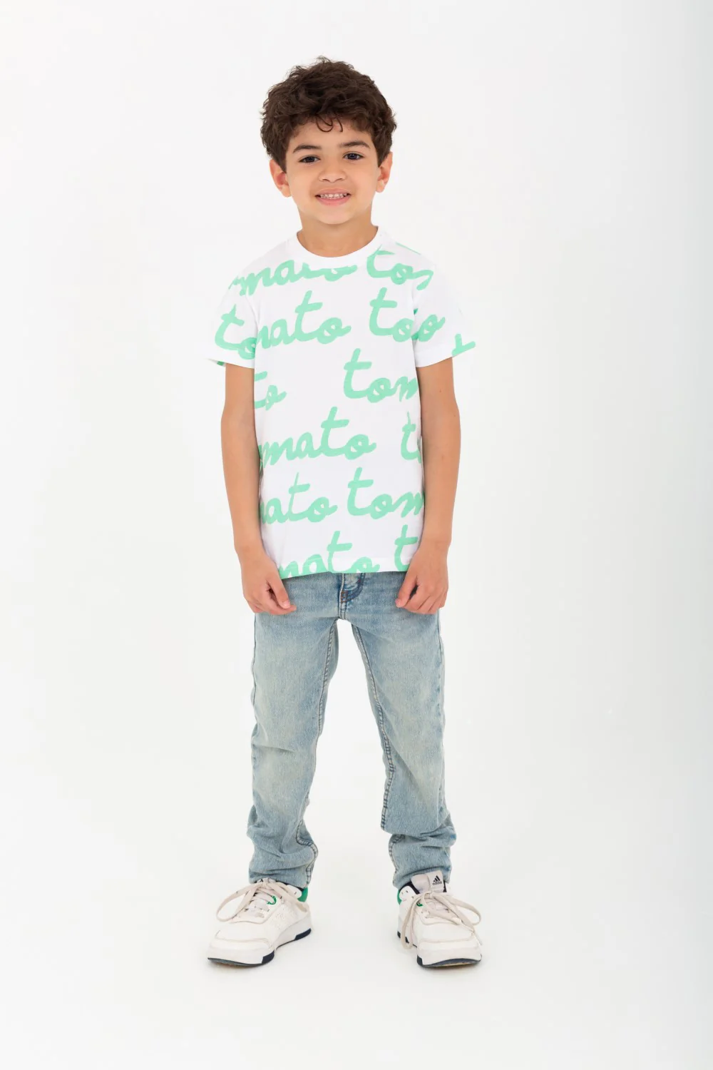 Boys' Half-Sleeve T-shirt With Tomato Printed  And A Comfortable Material - Image 7