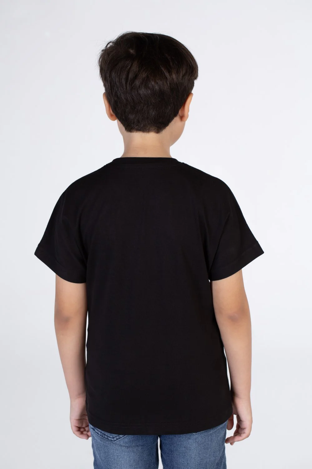 Boys Half Sleeved T-shirt With A Distinctive Side Print - Image 5