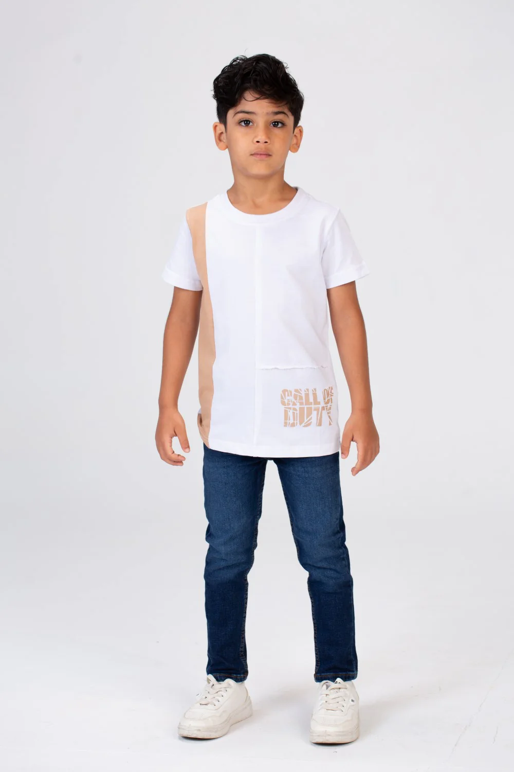 Boys Half Sleeves T-shirt Milton Material With A Distinctive Cut - Image 7