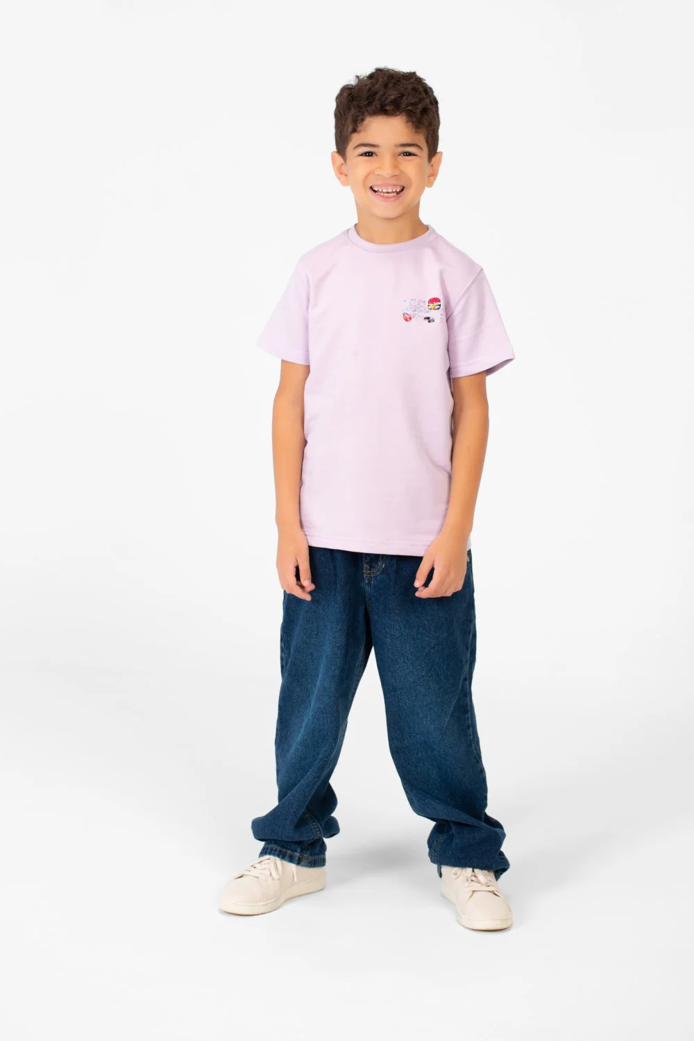 Boy's High Quality Milton Printed Short Sleeved Round Neck T-shirt - Image 8
