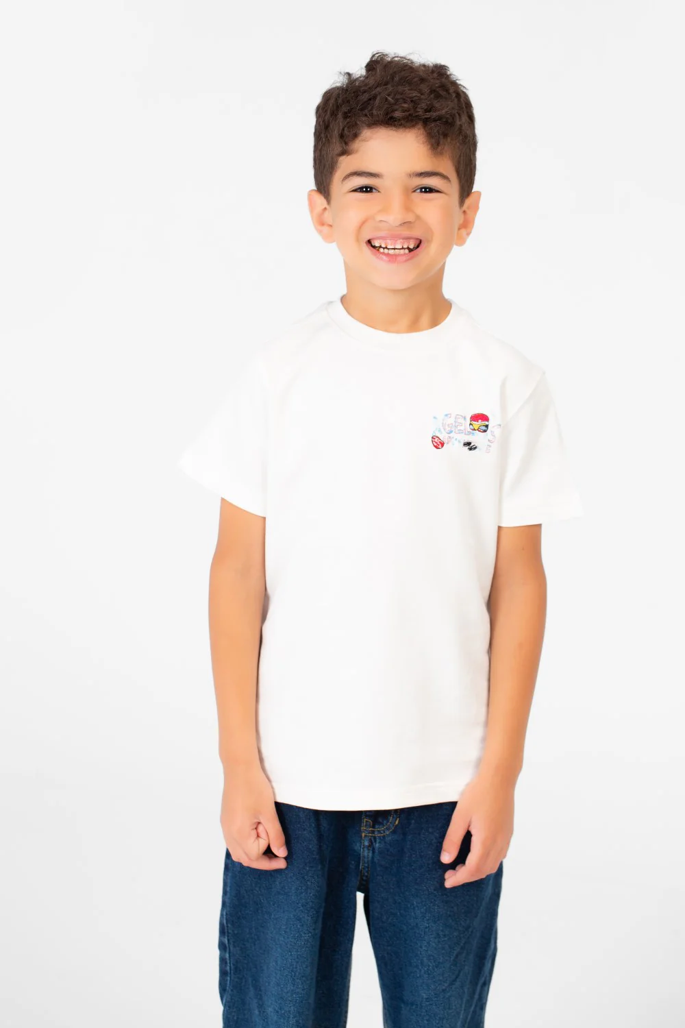 Boy's High Quality Milton Printed Short Sleeved Round Neck T-shirt - Image 9