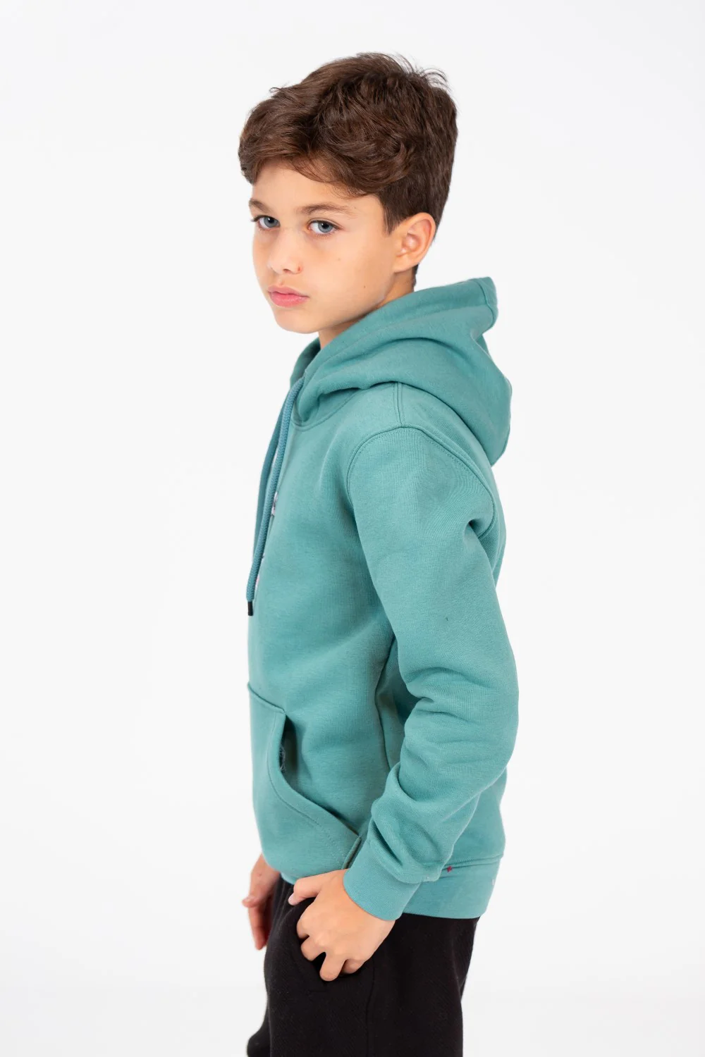 Boy's Hoodie Sweatshirt With Graphic Print And Front Pocket - Image 7