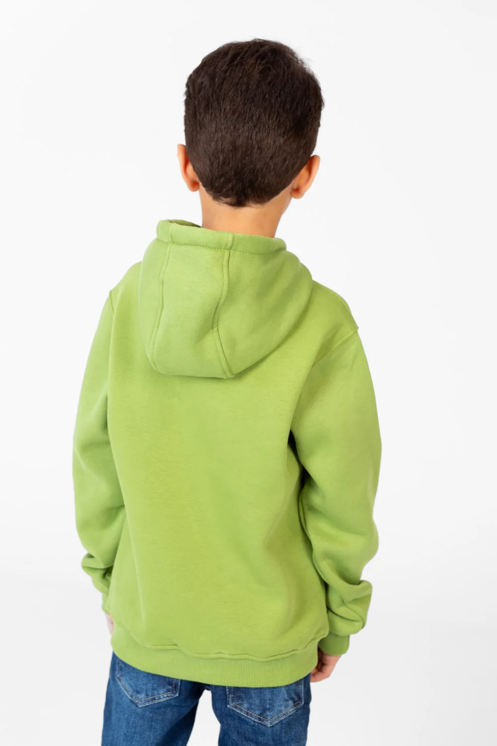 Boy's Hoodie Sweatshirt With Kangaroo Pocket And Long Sleeves - Image 10