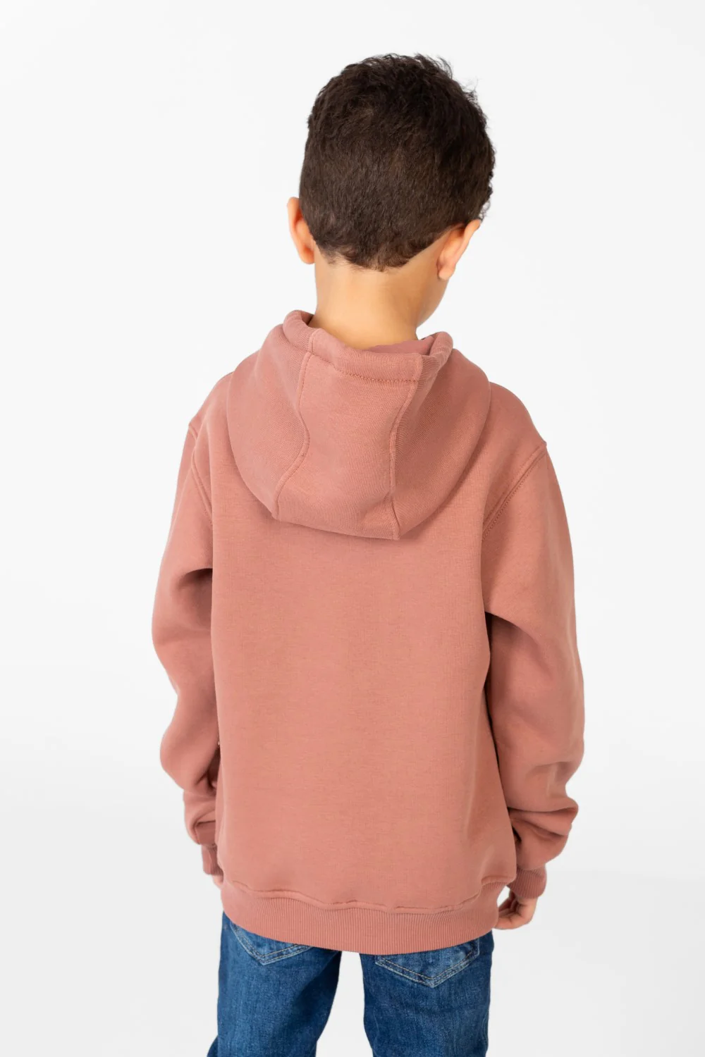 Boy's Hoodie Sweatshirt With Kangaroo Pocket And Long Sleeves - Image 6