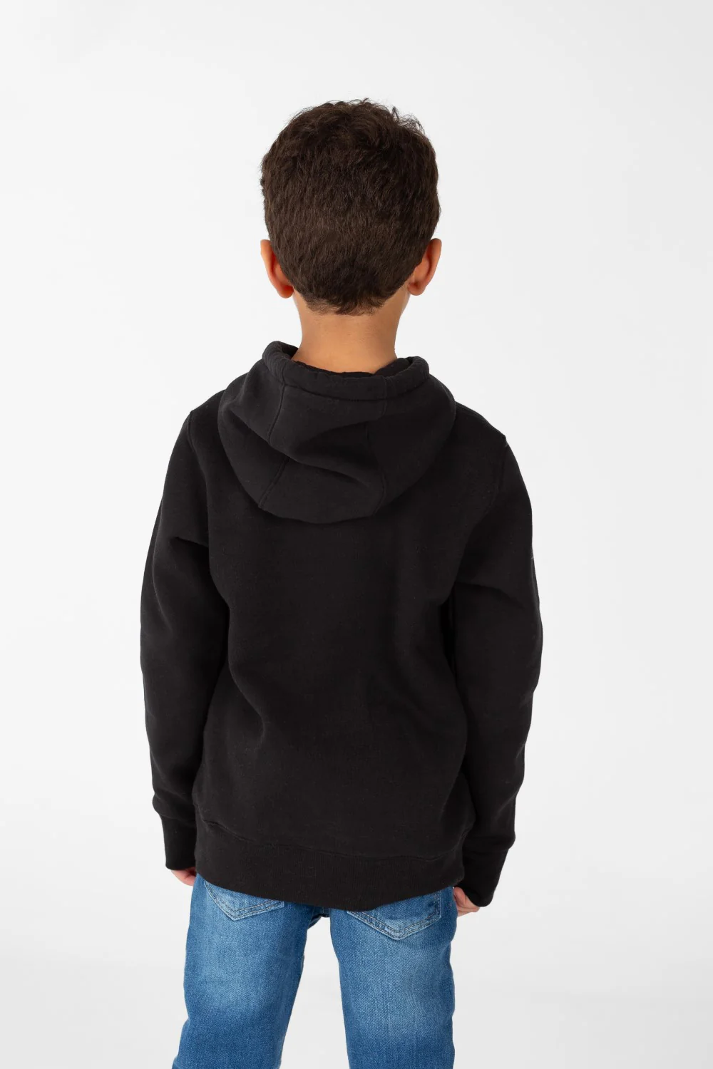 Boy's Hoodie Sweatshirt With Pocket Print And Long Sleeves - Image 2