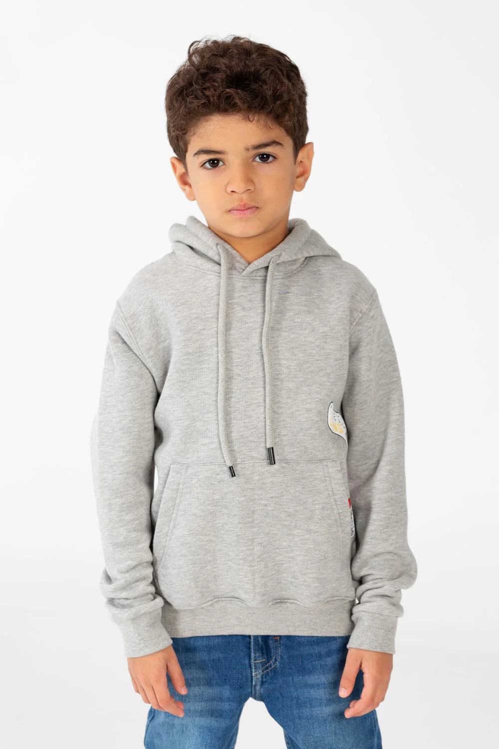 Boy's Hoodie Sweatshirt With Pocket Print And Long Sleeves - Image 5