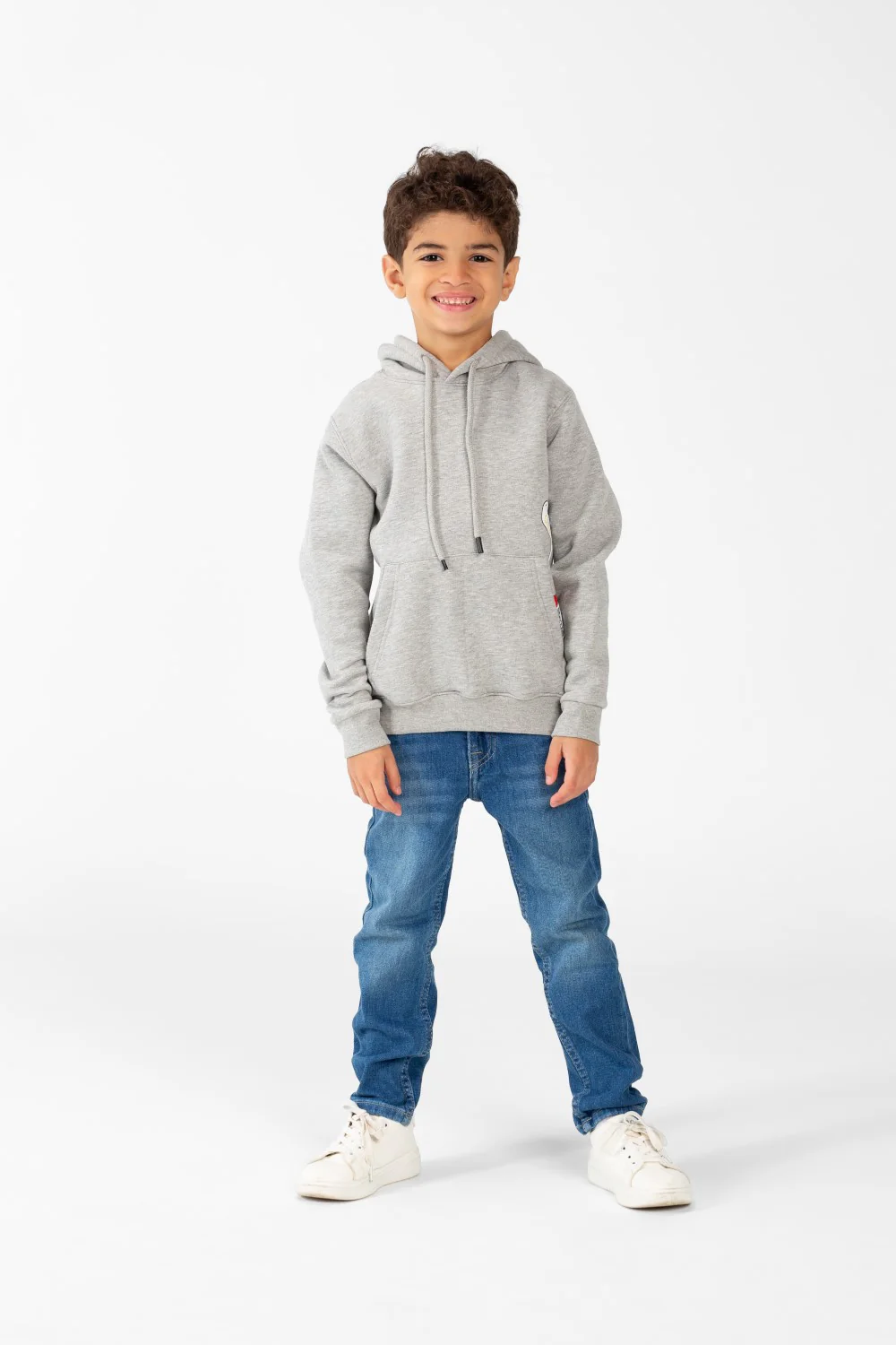 Boy's Hoodie Sweatshirt With Pocket Print And Long Sleeves - Image 8