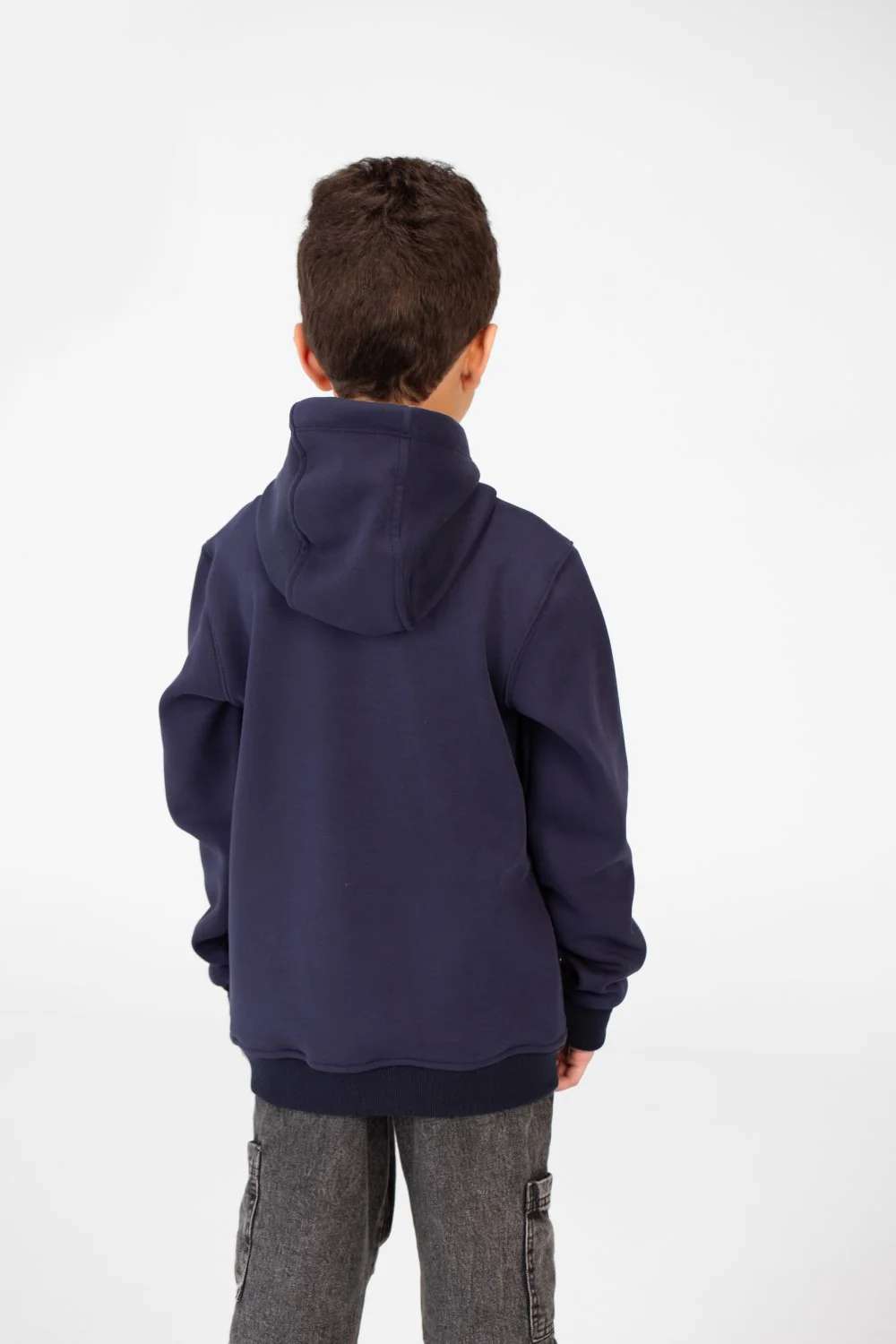 Boy's Hoodie With Kangaroo Pocket In Practical Comfortable Material - Image 6