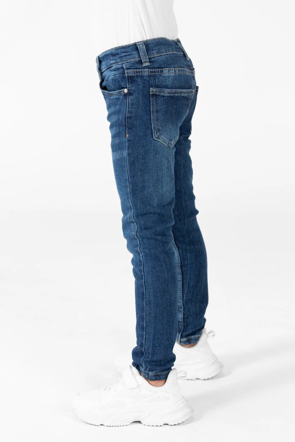 Boy's Jeans Pants With Basic Details And Five Pockets - Image 12