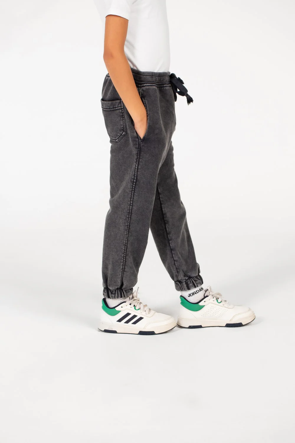 Boy's Jogger Sweatpants With Back Pocket - Image 3