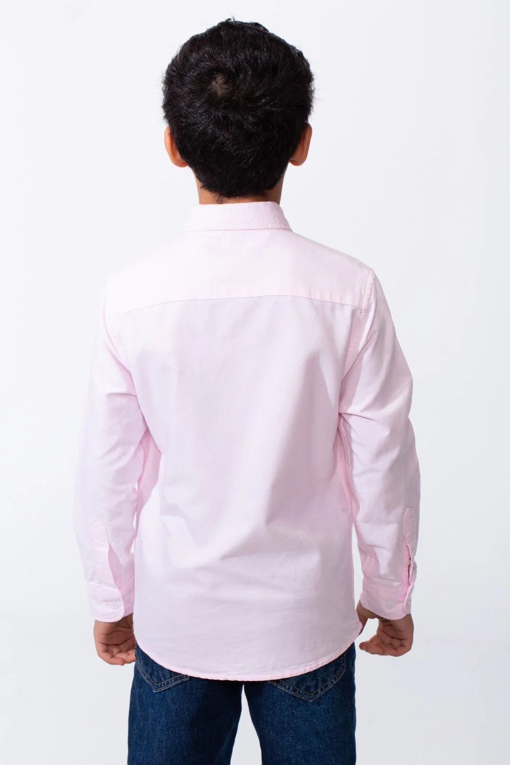 Boy's Long Sleeve Shirt Button Down Breathable Fabric Versatile Look Tomato Store - Image 10