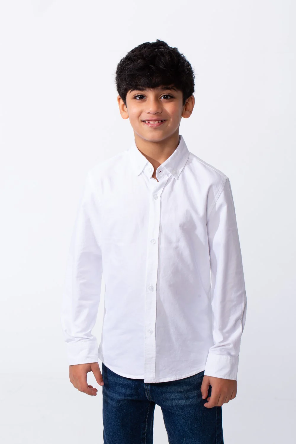 Boy's Long Sleeve Shirt Button Down Breathable Fabric Versatile Look Tomato Store - Image 13