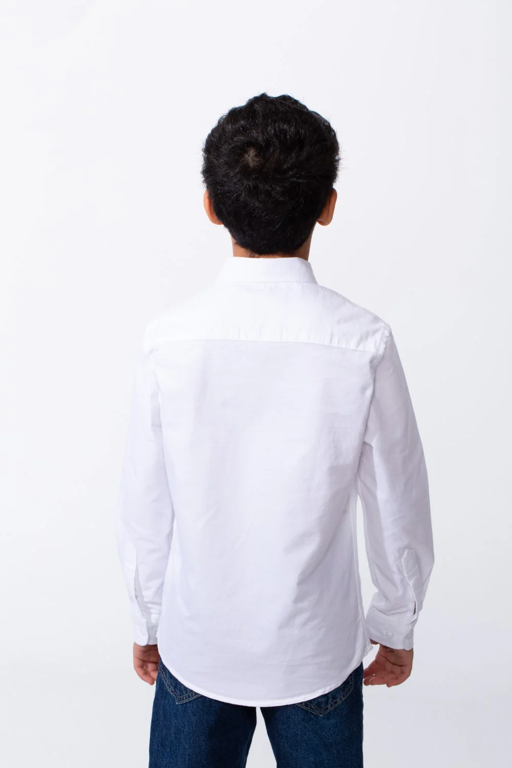 Boy's Long Sleeve Shirt Button Down Breathable Fabric Versatile Look Tomato Store - Image 14
