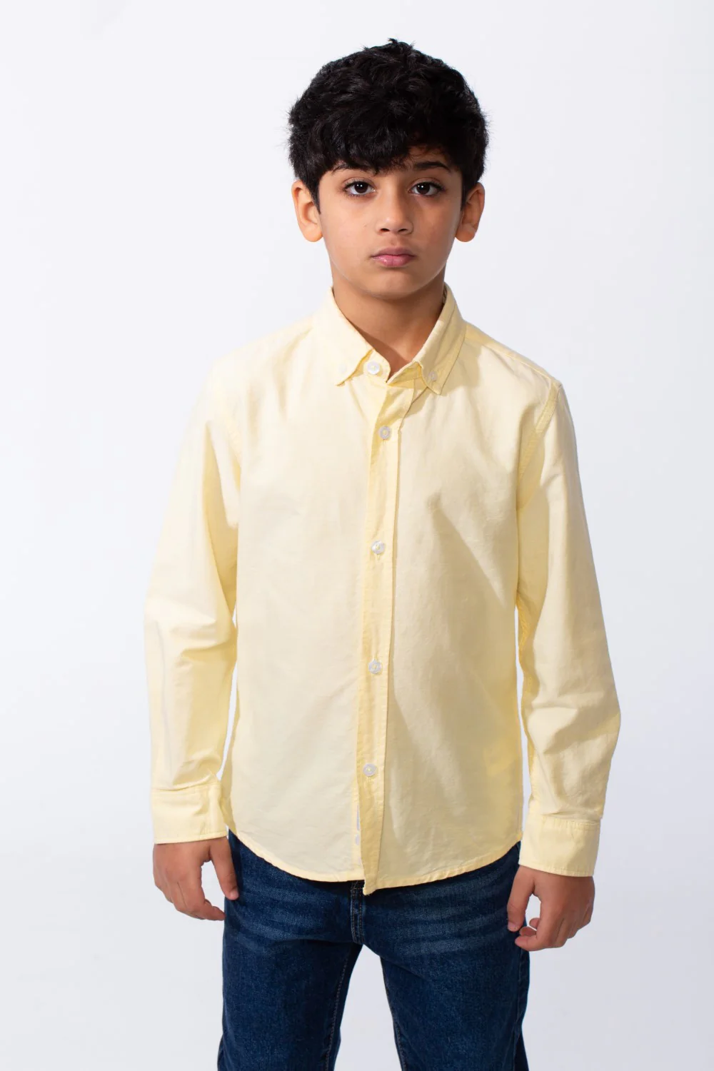 Boy's Long Sleeve Shirt Button Down Breathable Fabric Versatile Look Tomato Store - Image 17