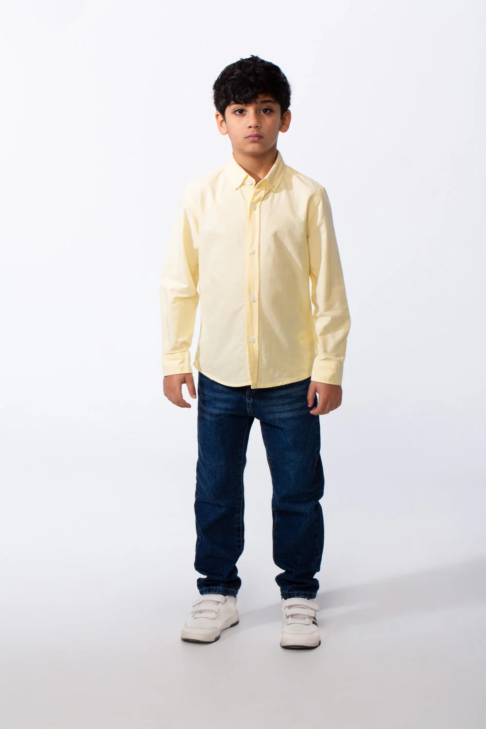 Boy's Long Sleeve Shirt Button Down Breathable Fabric Versatile Look Tomato Store - Image 19