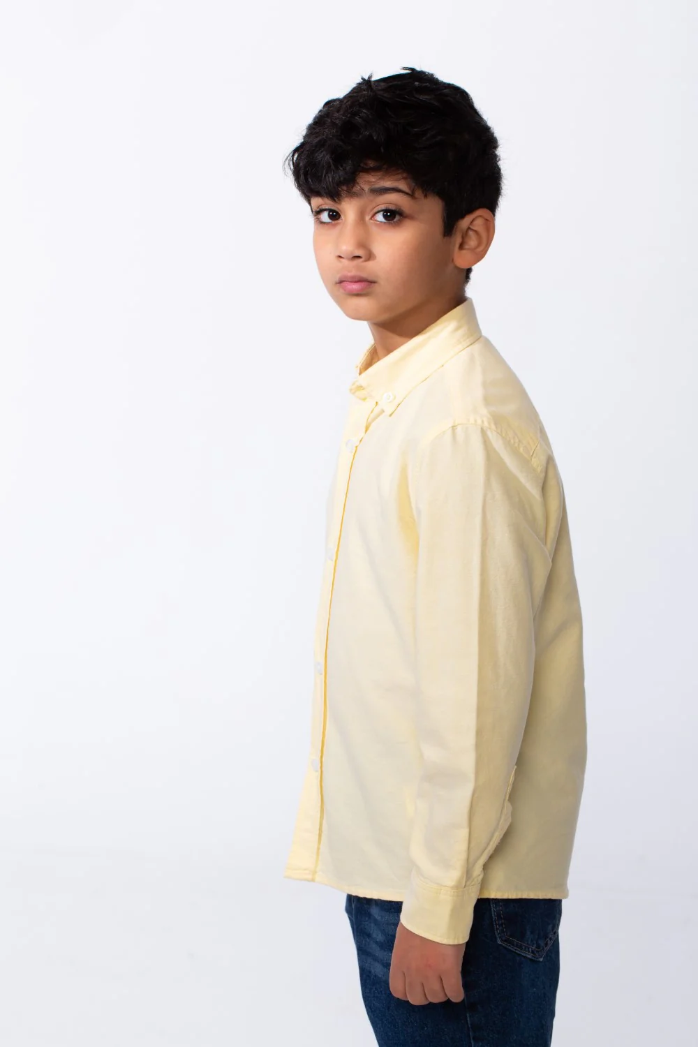 Boy's Long Sleeve Shirt Button Down Breathable Fabric Versatile Look Tomato Store - Image 20