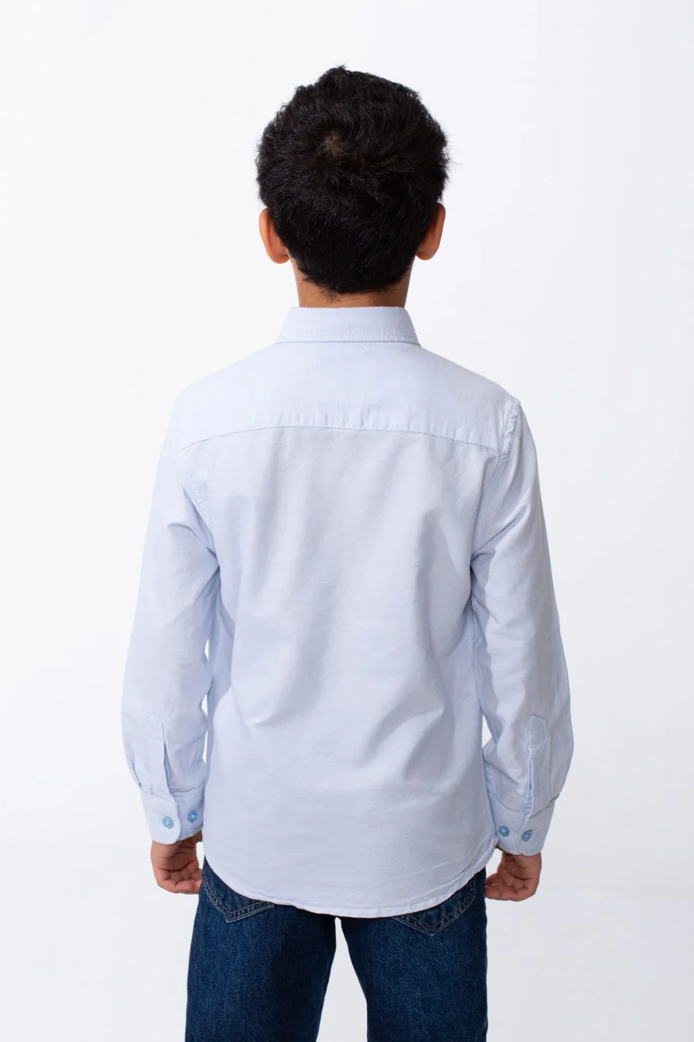 Boy's Long Sleeve Shirt Button Down Breathable Fabric Versatile Look Tomato Store - Image 26