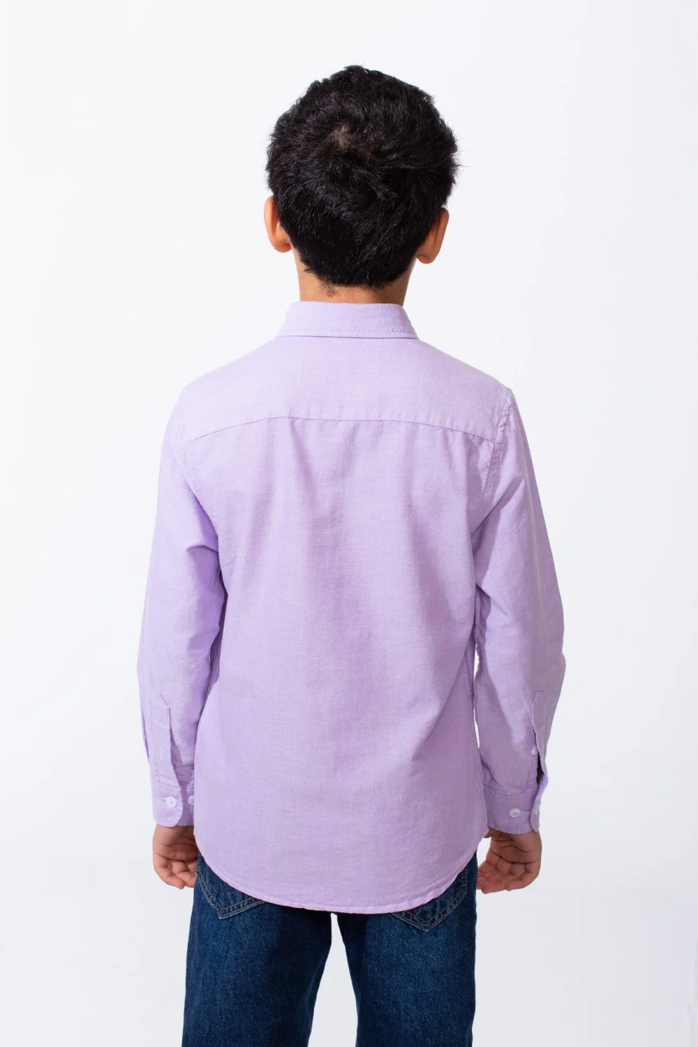 Boy's Long Sleeve Shirt Button Down Breathable Fabric Versatile Look Tomato Store - Image 30