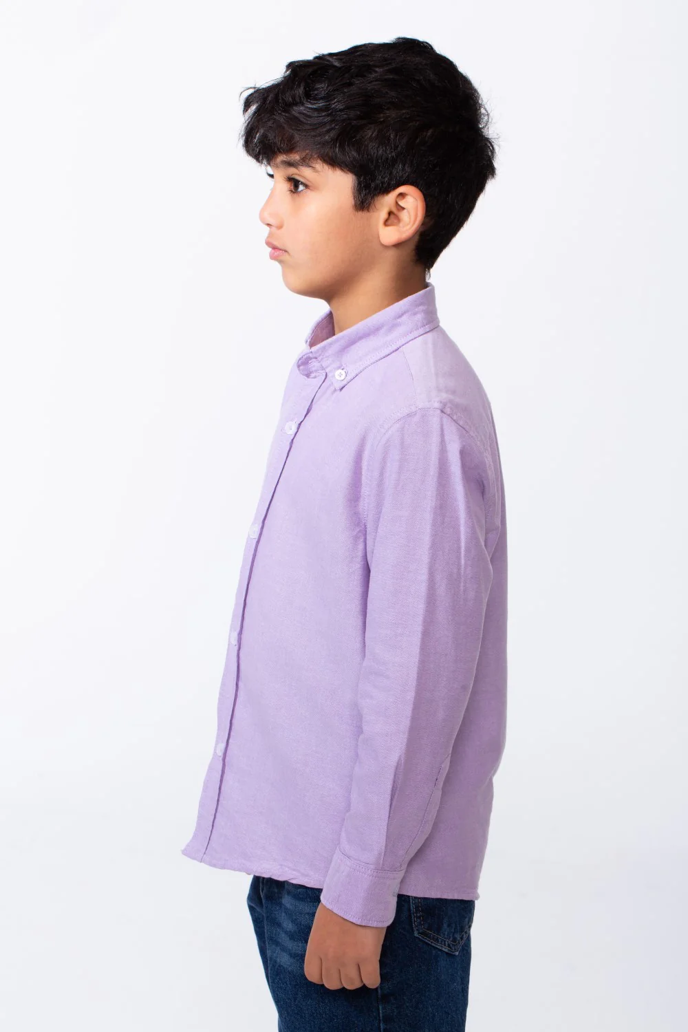 Boy's Long Sleeve Shirt Button Down Breathable Fabric Versatile Look Tomato Store - Image 32