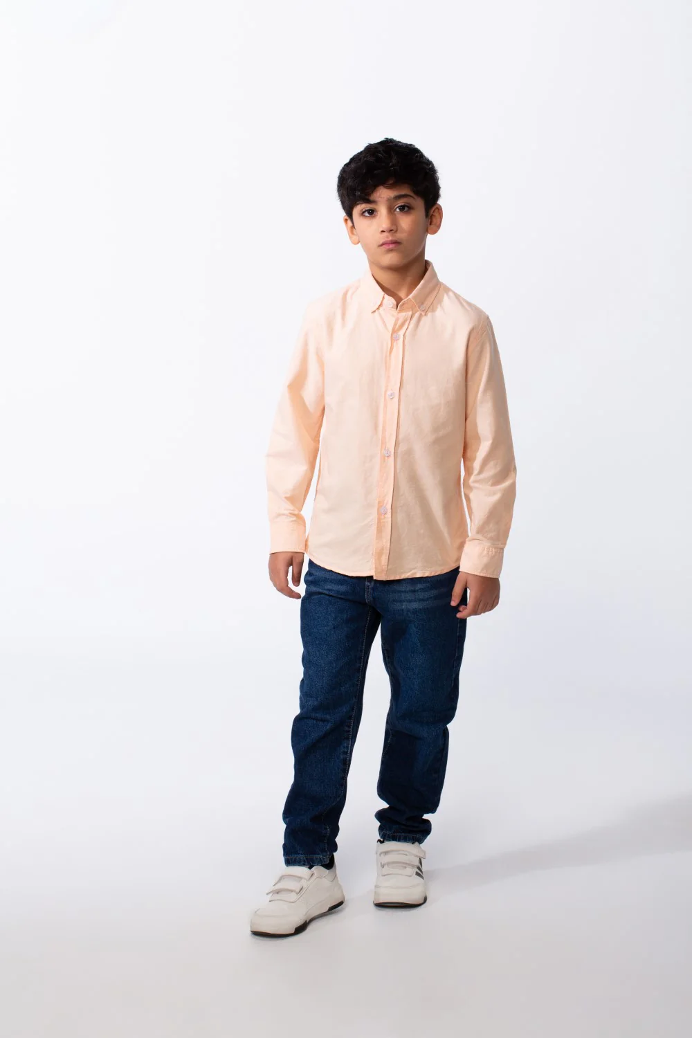 Boy's Long Sleeve Shirt Button Down Breathable Fabric Versatile Look Tomato Store - Image 7