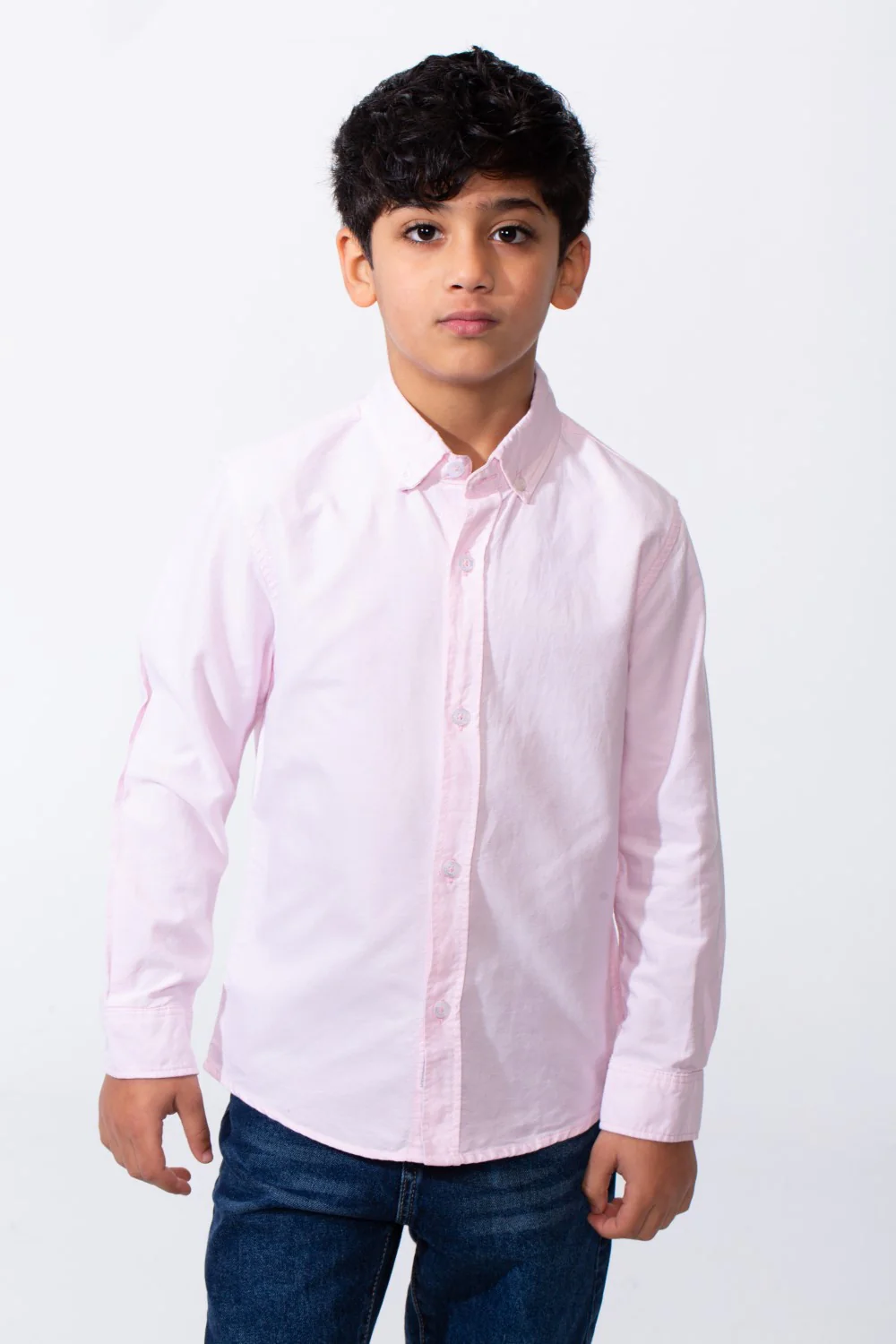 Boy's Long Sleeve Shirt Button Down Breathable Fabric Versatile Look Tomato Store - Image 9
