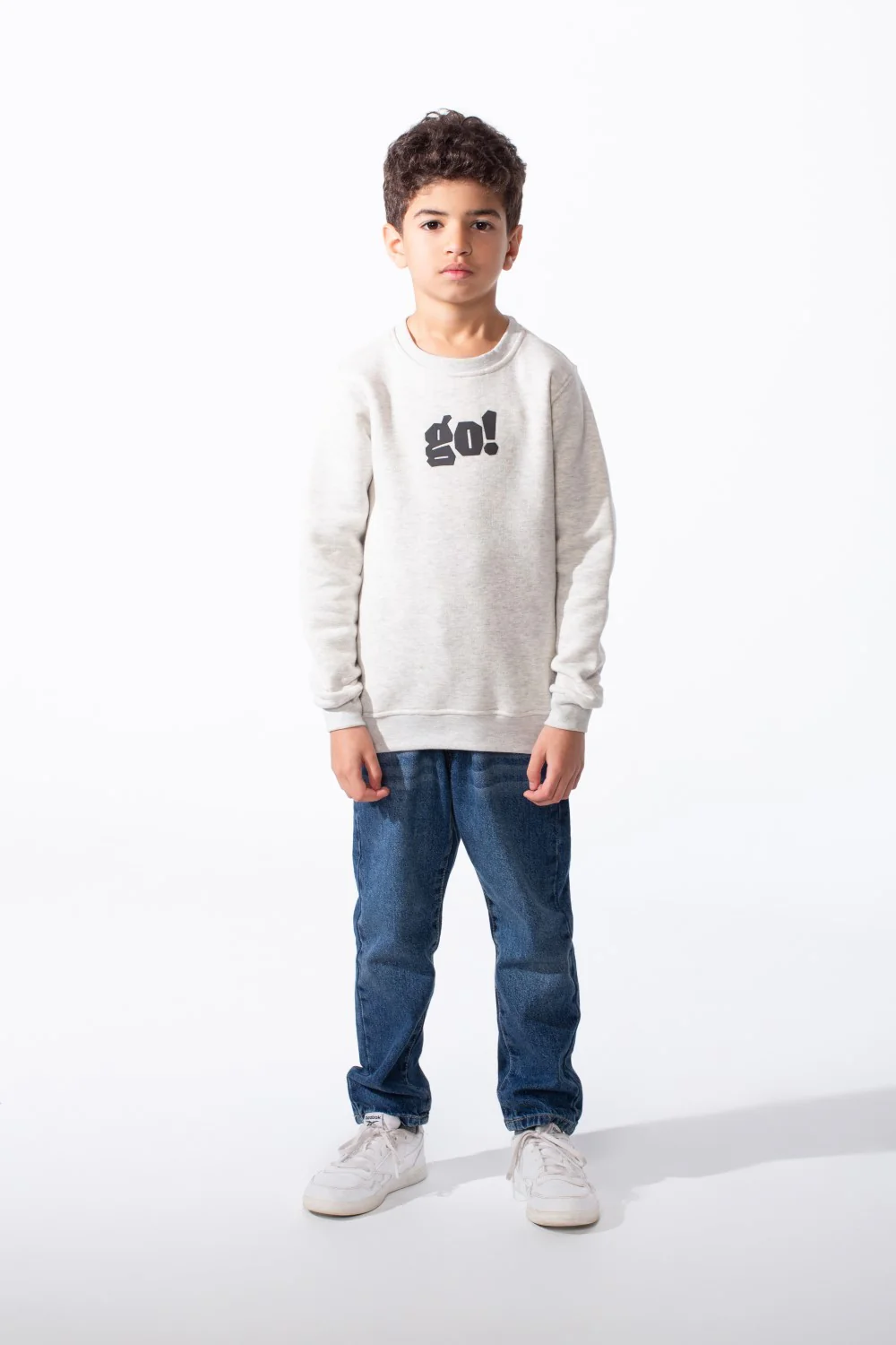 Boy's Long Sleeve Crew Neck Letter Front Print Comfy Slim Fit Sweatshirt - Image 15