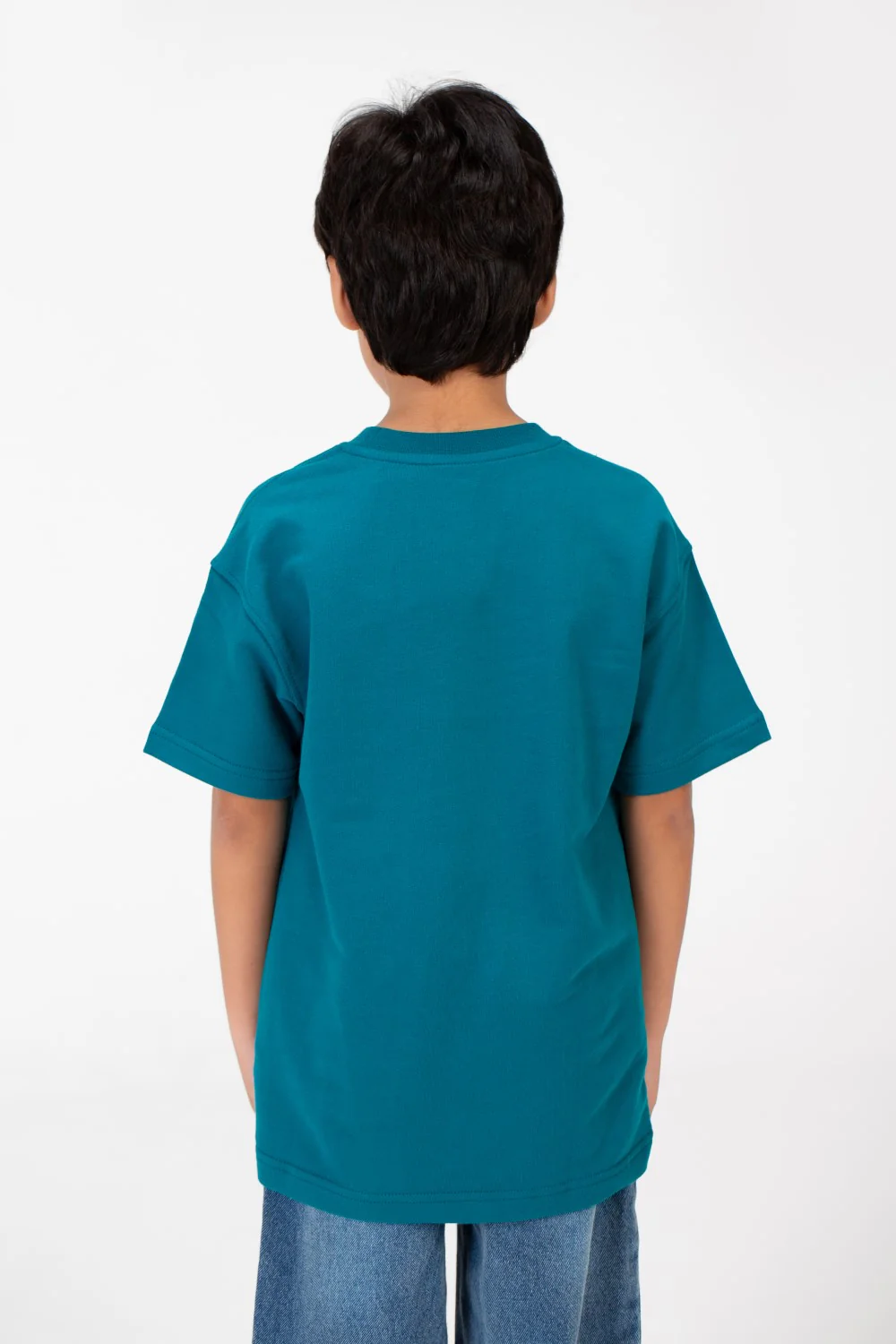 Boy's Milton Oversized T-Shirt With Front Print - Image 2