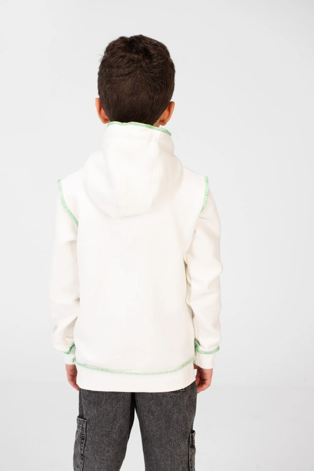 Boy's Milton Printed Hoodie Sweatshirt With A Modern Fit - Image 10
