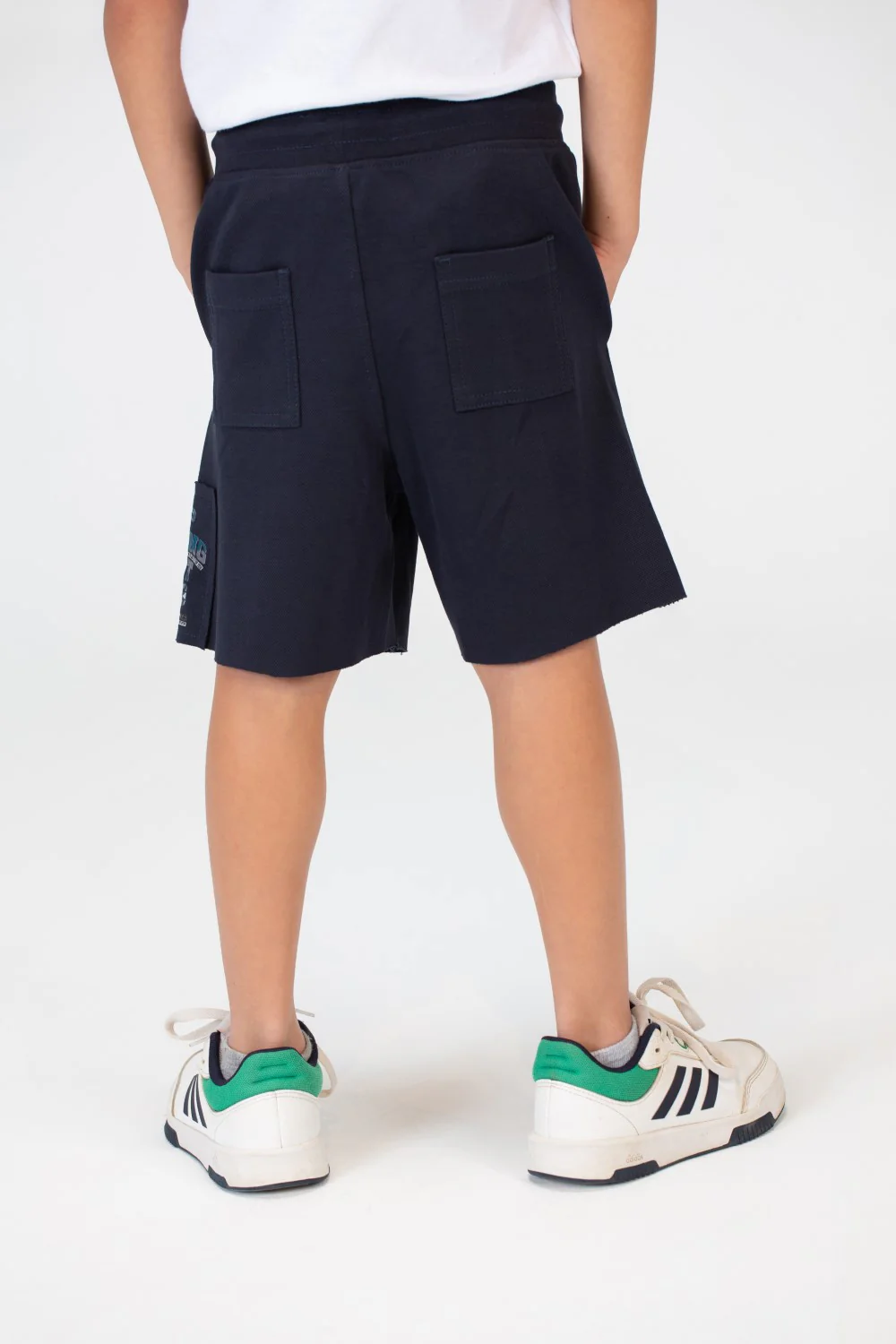 Boys Milton Short With Elastic Waistband And Front And Back Pockets - Image 8