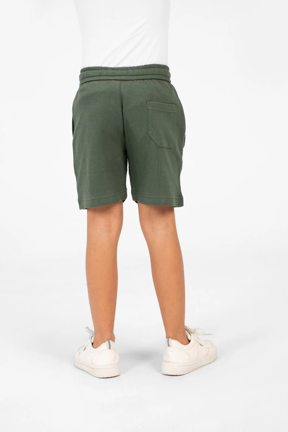 Boy's Milton Short With Elastic Waistband And Side Pockets In Modern Design - Image 6