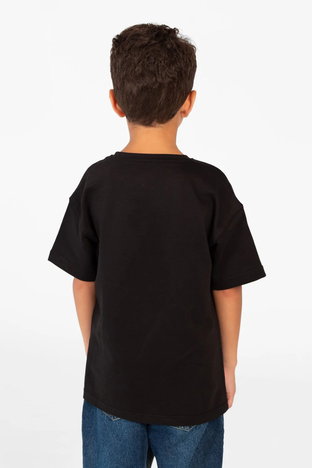 Boy's Milton Text Print Half Sleeve T-Shirt - Image 2