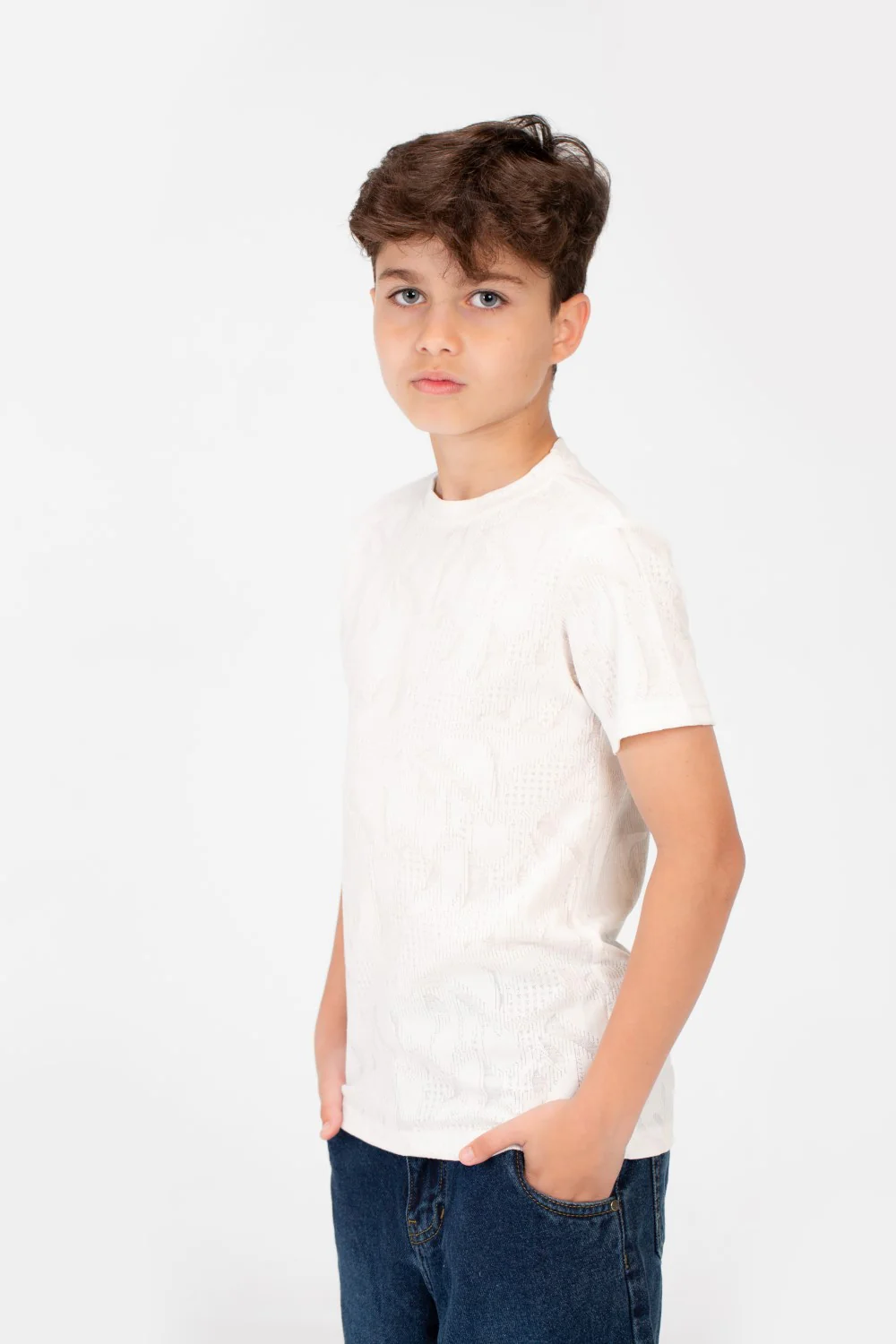 Boy's Modern Half Sleeve T-shirt - Image 11