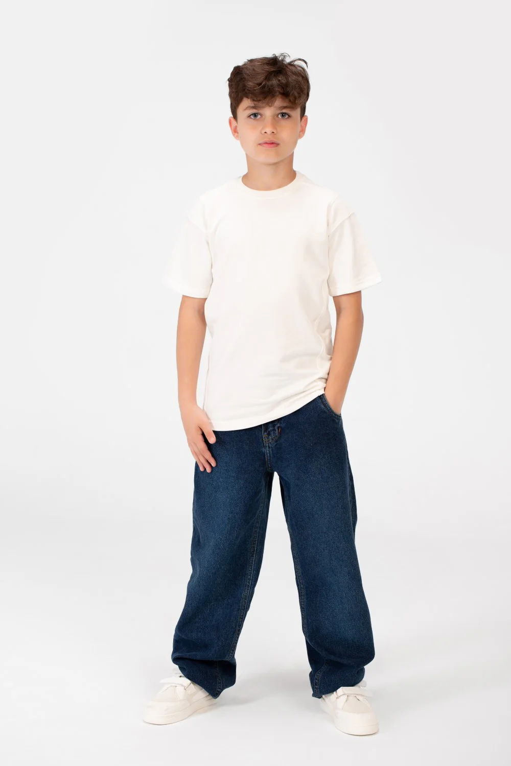 Boy's Oversize Crew Neck T-Shirt - Image 16