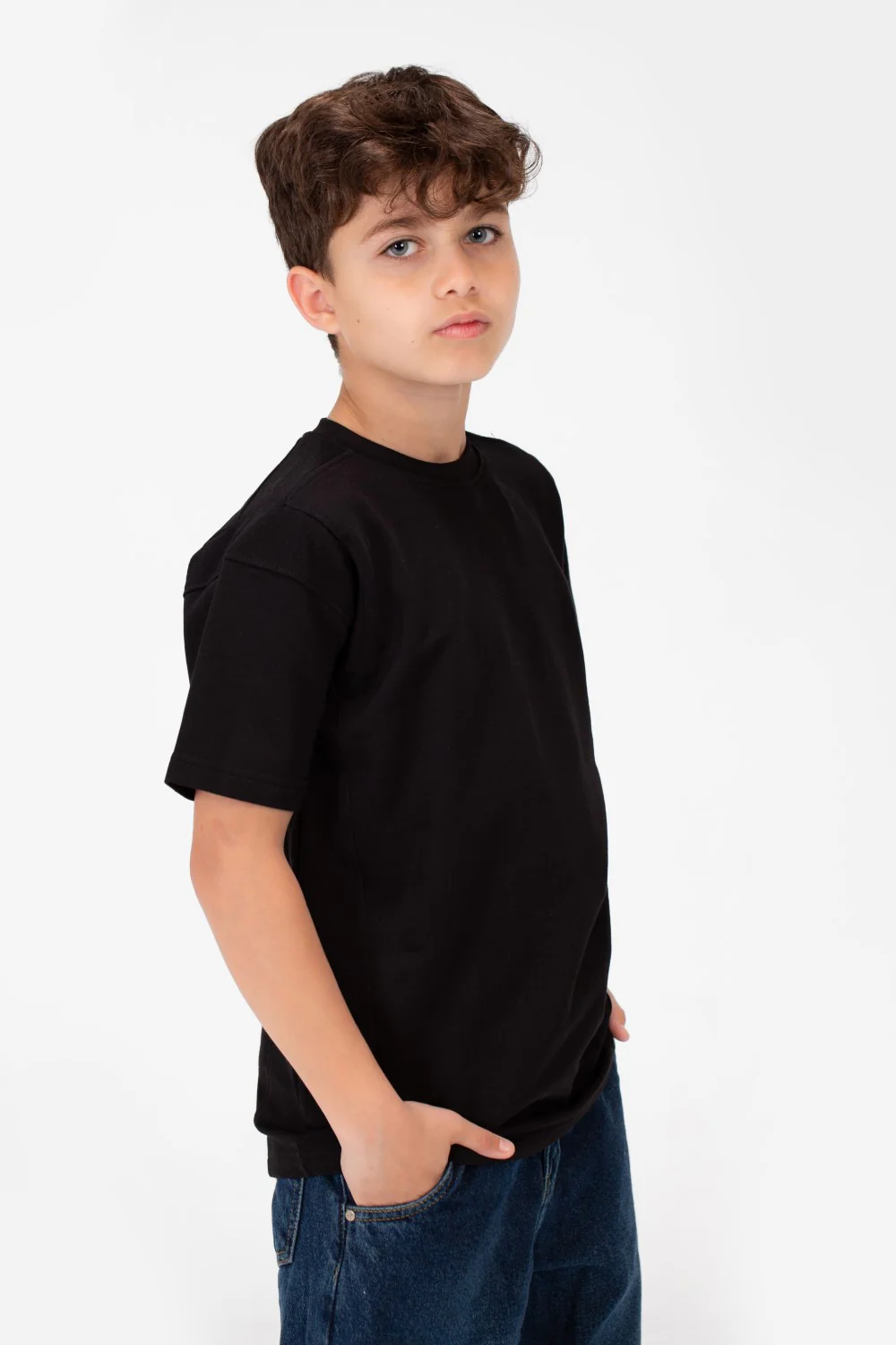 Boy's Oversize Crew Neck T-Shirt - Image 18