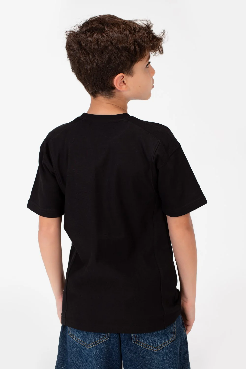 Boy's Oversize Crew Neck T-Shirt - Image 19