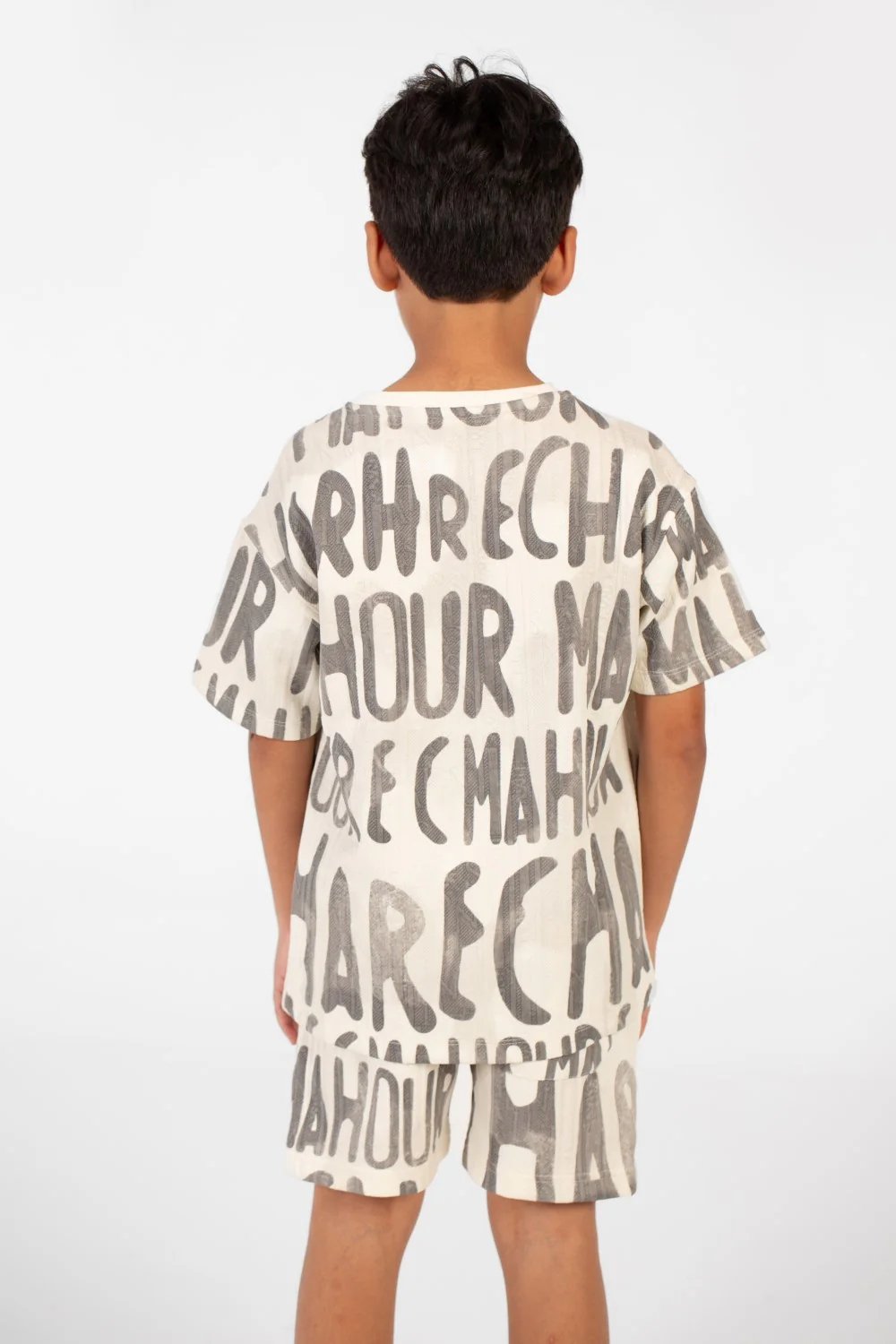 Boy's Oversized All Over Print Outfit - Image 2