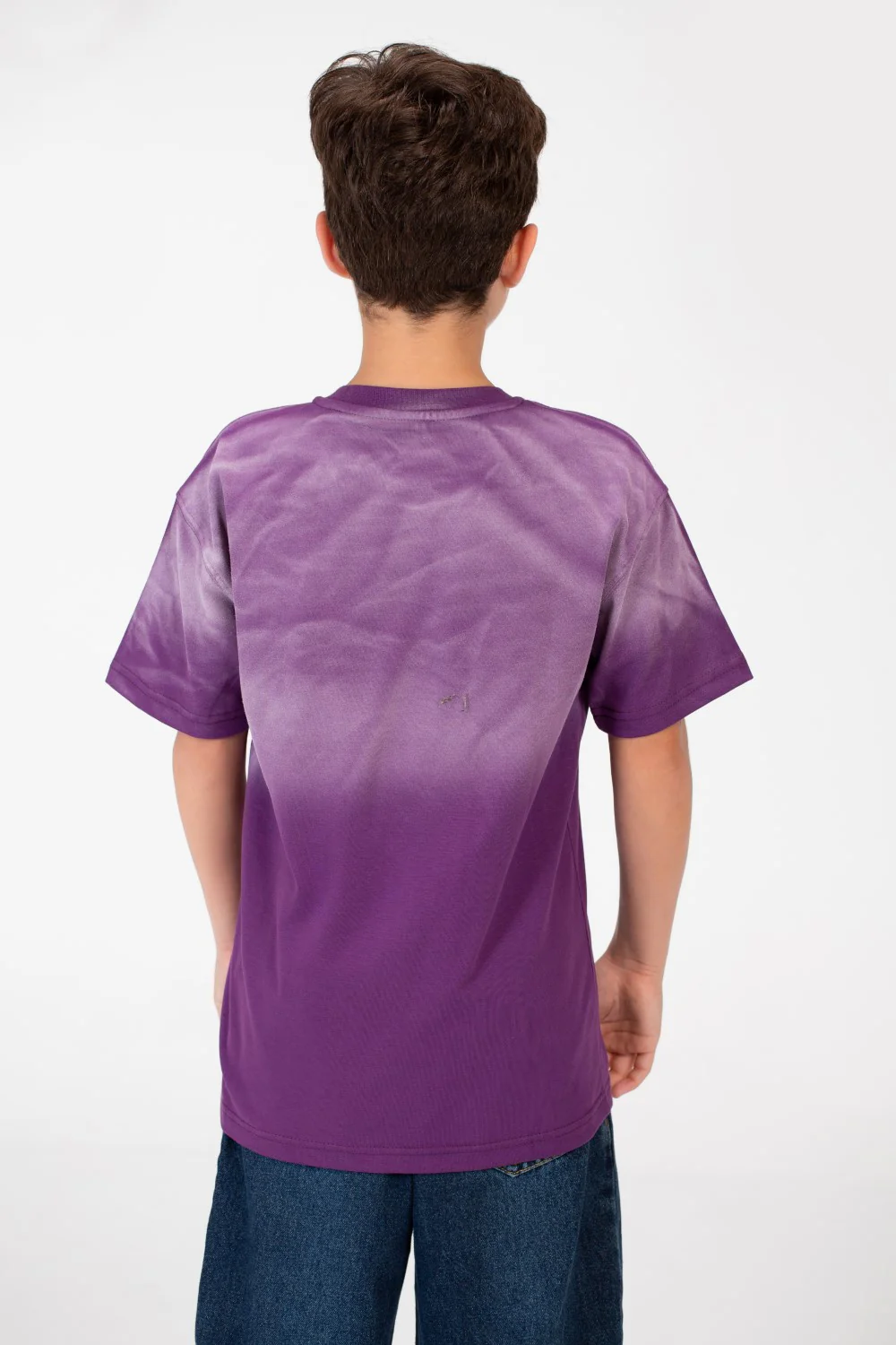 Boy's Oversized Half Sleeved Printed T-shirt - Image 10