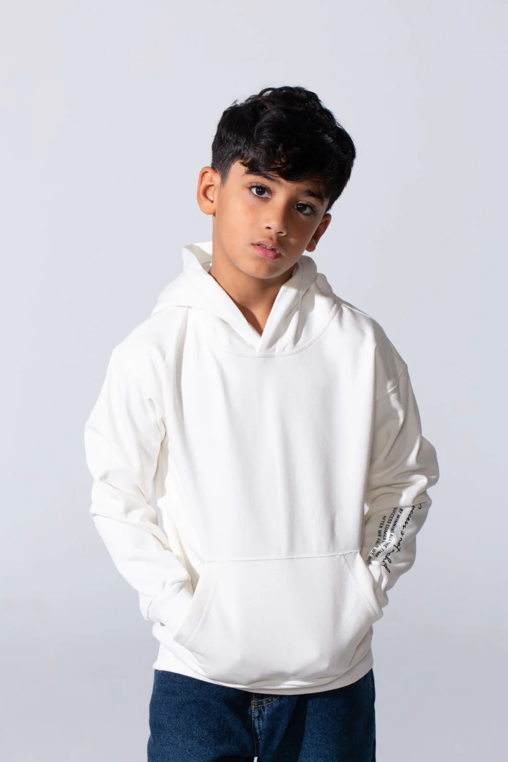 Boy's Oversized Milton Hoodie With A Front Kangaroo Pocket - Image 21