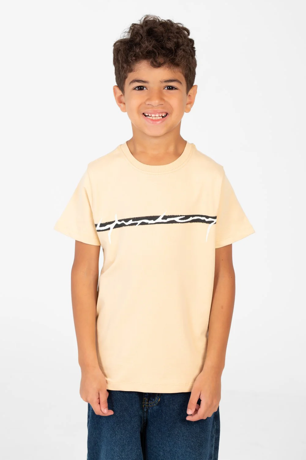 Boy's Oversized Printed T-shirt