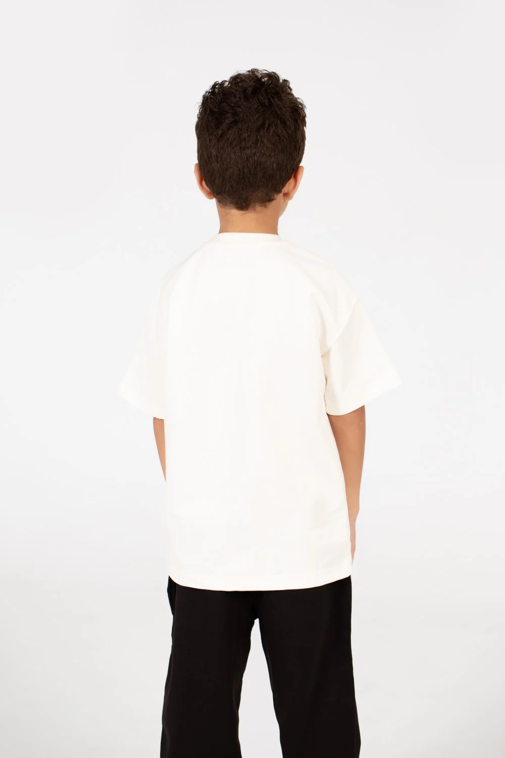 Boy's Oversized Short Sleeved Text Print T-shirt - Image 10