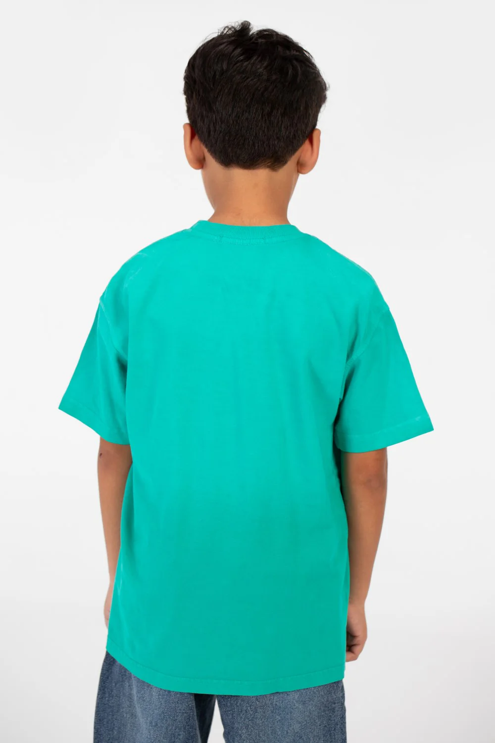 Boy's Oversized Short Sleeves Round Neck T-shirt With Front Pikachu Print - Image 6
