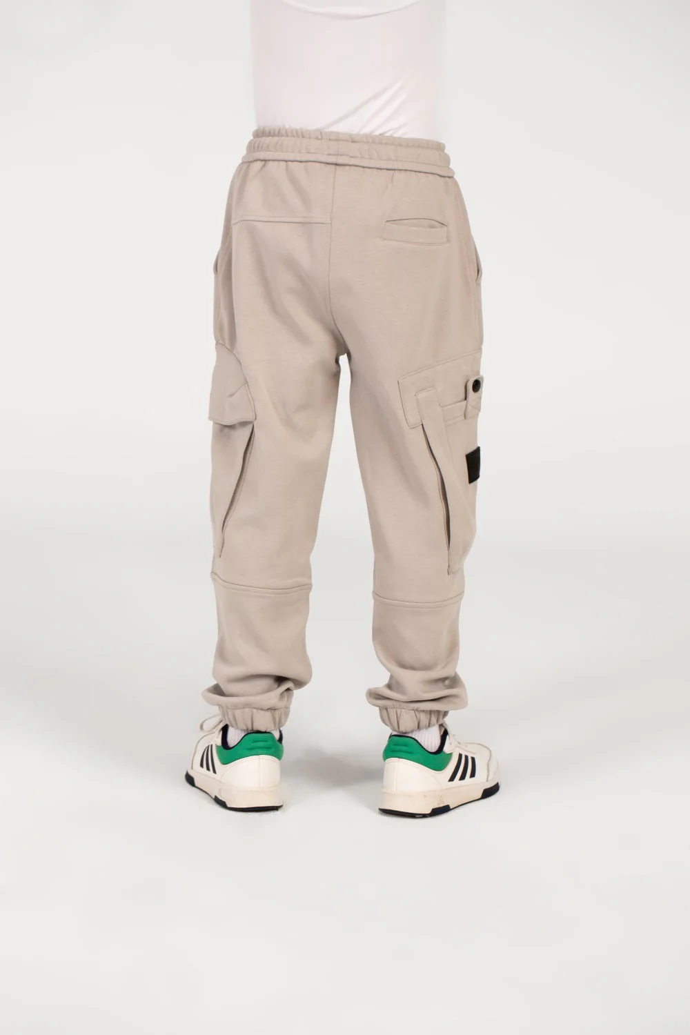 Boy's Oversized Sweatpants With Side Pockets - Image 6