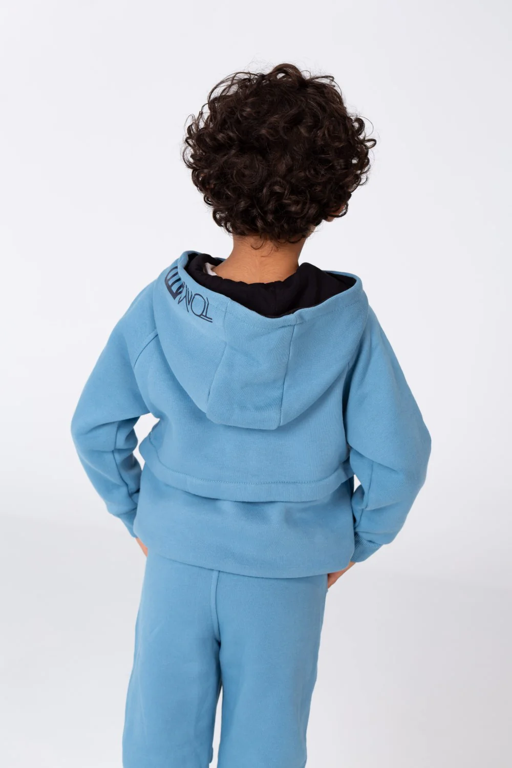 Boy's Padded Front & Sleeves Printed Made Of Comfort Melton Training With Front Pockets - Image 6